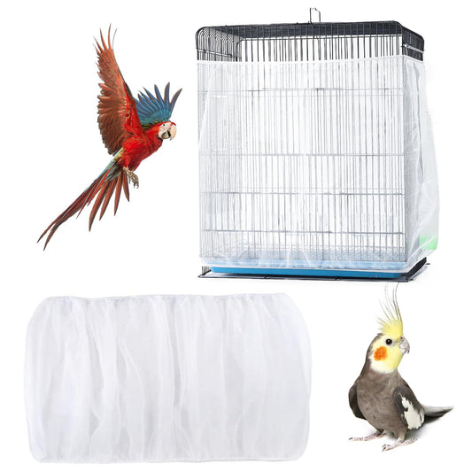 Bird Cage Seed Catcher Skirt — Stop the Mess Before It Hits Your Floor