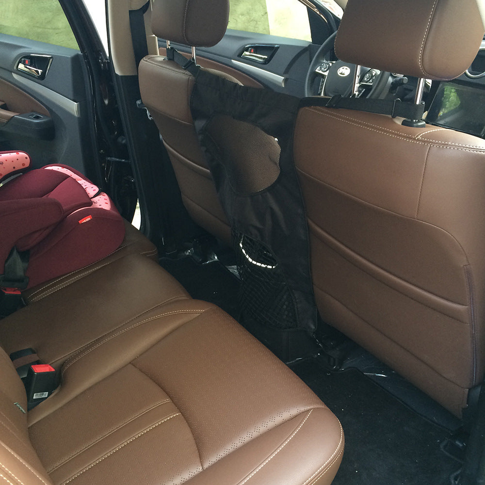 Rear Seat Pet Safety Barrier — Drive Calm. Arrive Together. Keep Everyone Safe.