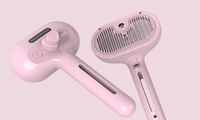 One-Click Self-Cleaning Deshedding Brush — Stop the Fur. Start the Peace.