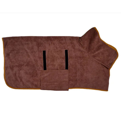 Pet Microfiber Bathrobe — The Post-Bath Wrap Your Dog Actually Deserves