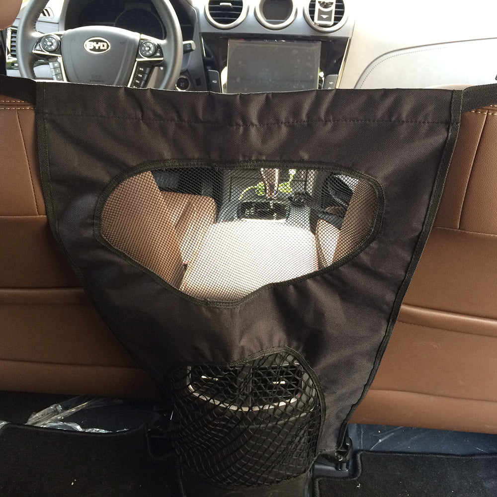Rear Seat Pet Safety Barrier — Drive Calm. Arrive Together. Keep Everyone Safe.
